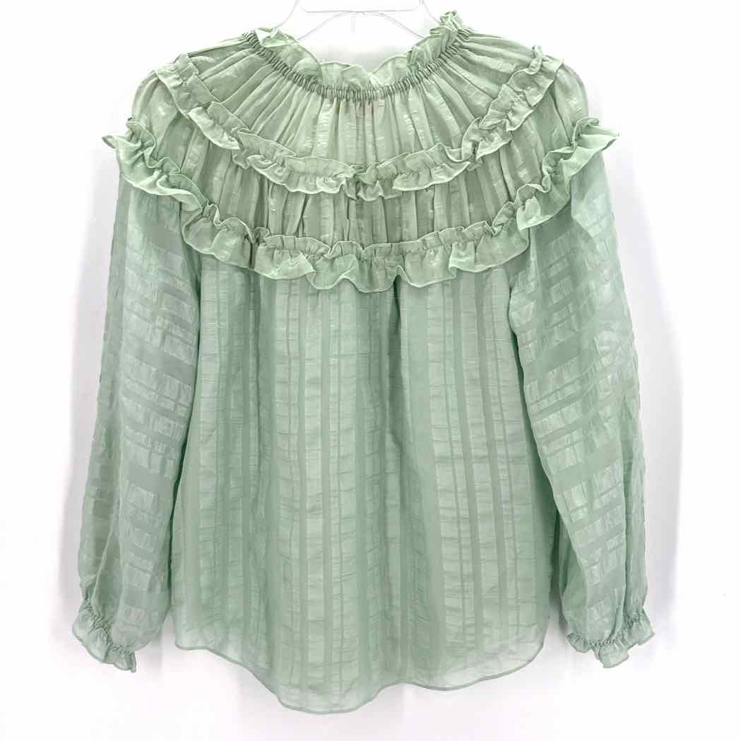 Size 4 REBECCA TAYLOR MINT Shirt
