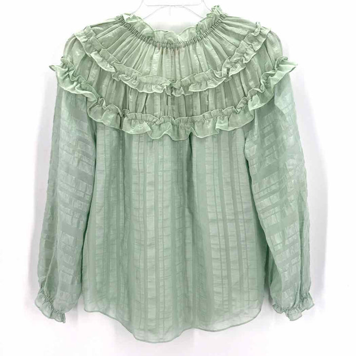Size 4 REBECCA TAYLOR MINT Shirt