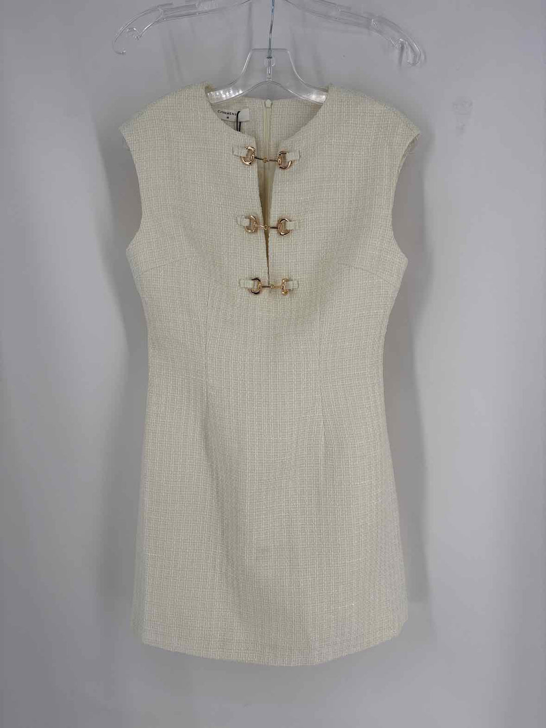 Size M COMMENSE Cream Dress
