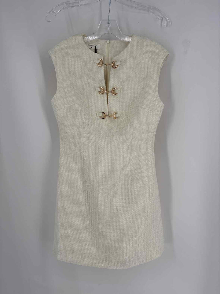 Size M COMMENSE Cream Dress