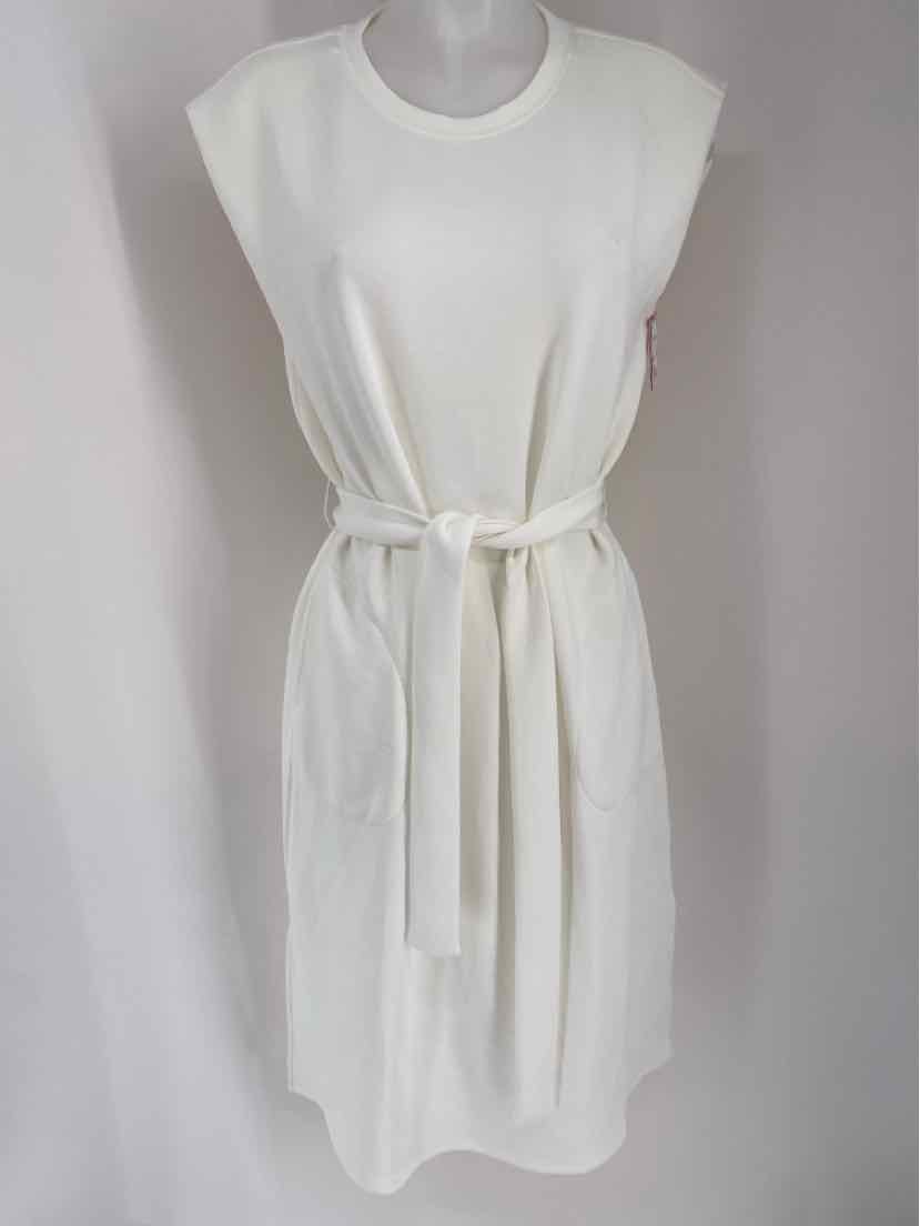 Size L SPANX White Dress