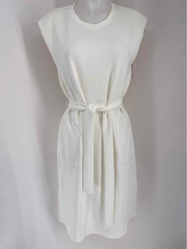Size L SPANX White Dress