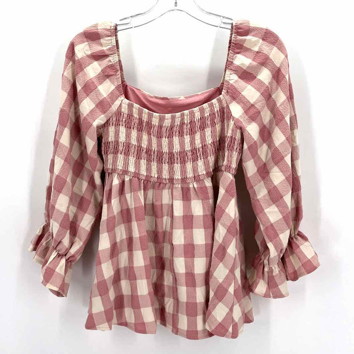 Size S HOW VERY LOVED Pink Shirt