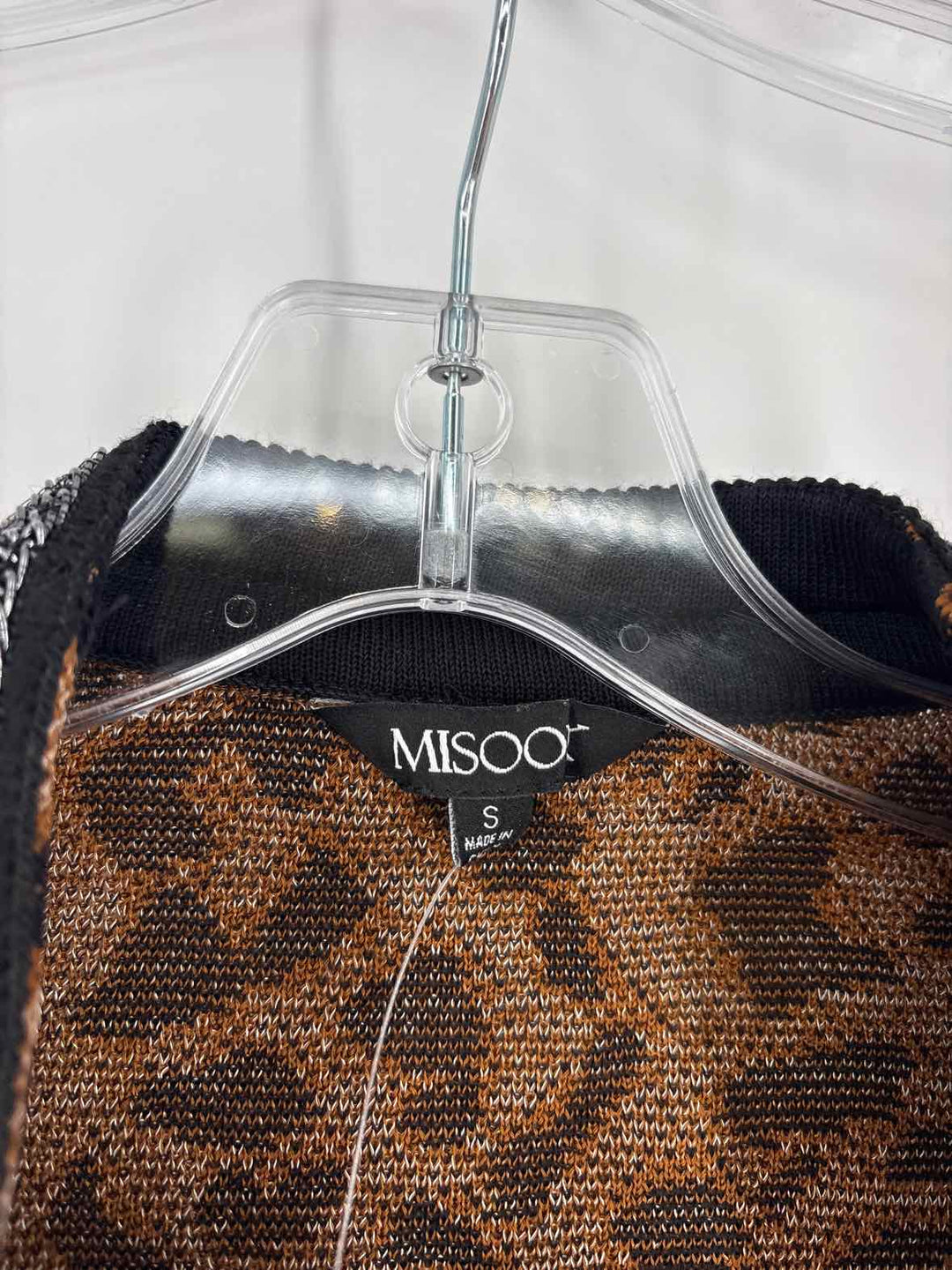 Size S MISOOK Brown Print Sweater