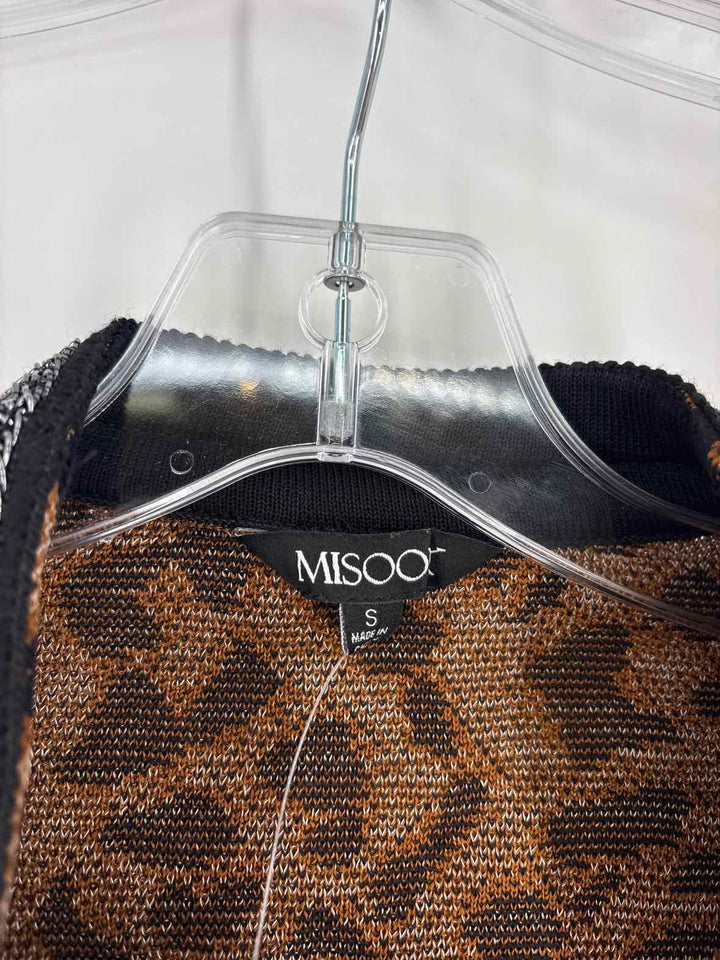 Size S MISOOK Brown Print Sweater