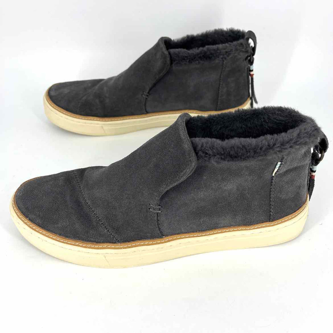 Shoe Size 9 Toms Gray Boots
