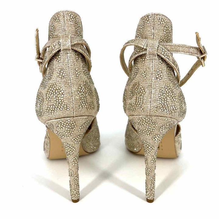 Shoe Size 9.5 Gianni Bini Gold Pumps