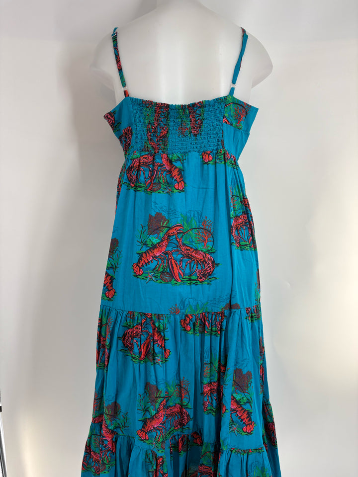 Size 12 J Crew Blue Dress