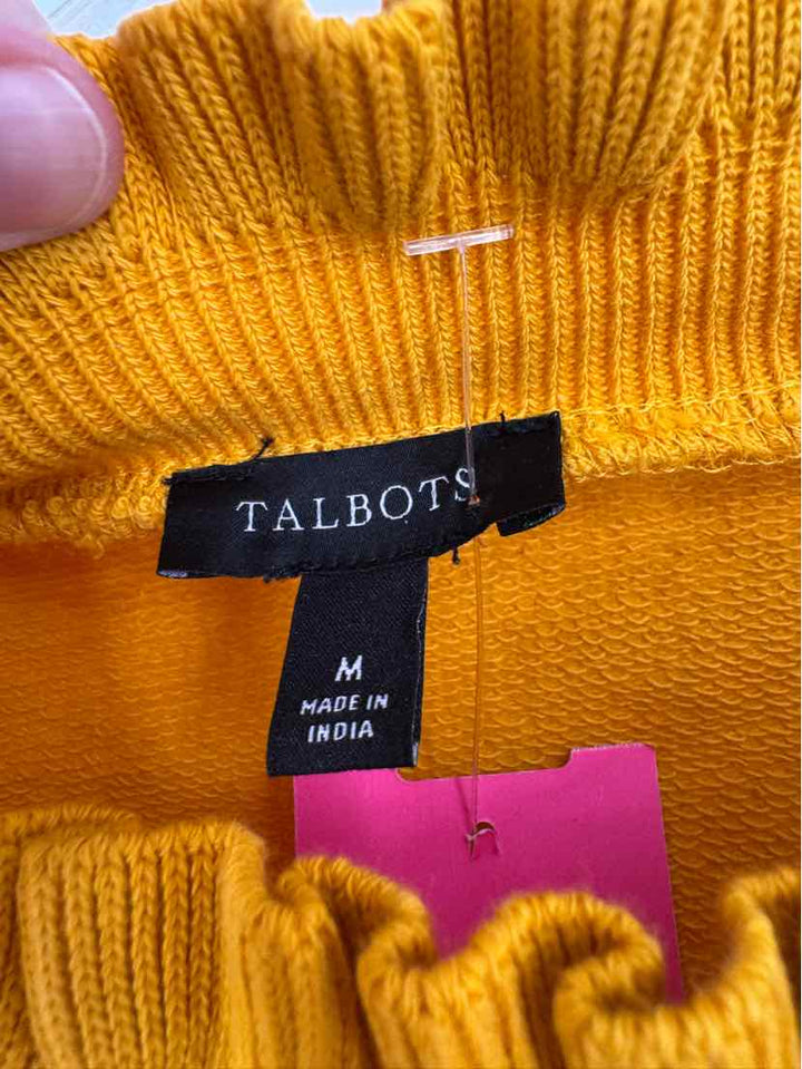 Size M Talbots Mustard Sweater