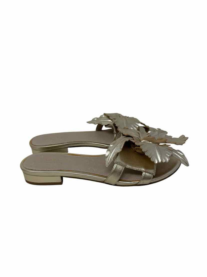Shoe Size 7 Silver Sandals