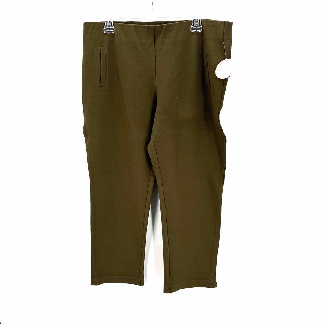 Size 2.5 Chico's Olive Knit Pants
