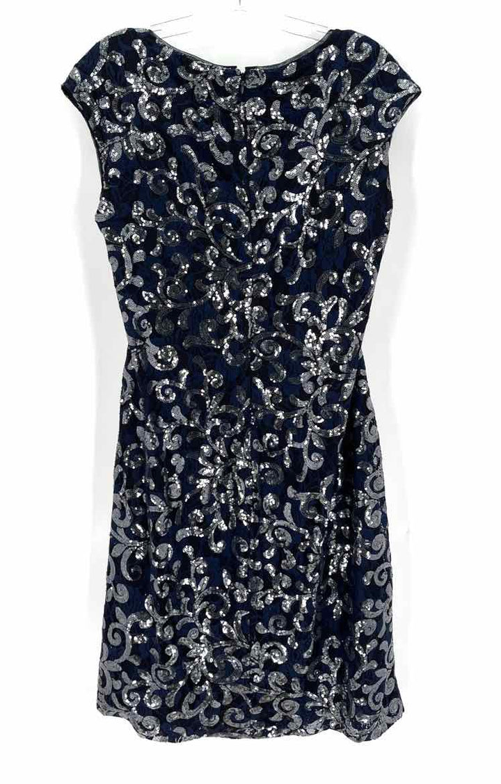 Size 18 RALPH LAUREN Multi-Color Lace Dress