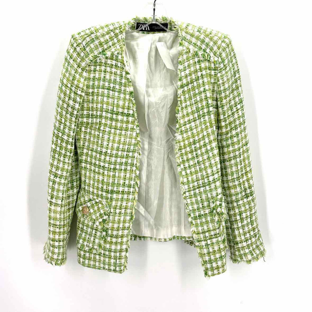 Size XS ZARA Green Jacket