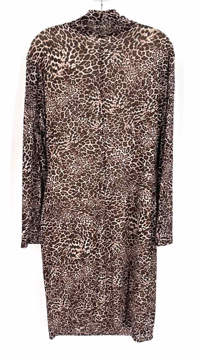 Size XL LIMITED Brown Print Dress