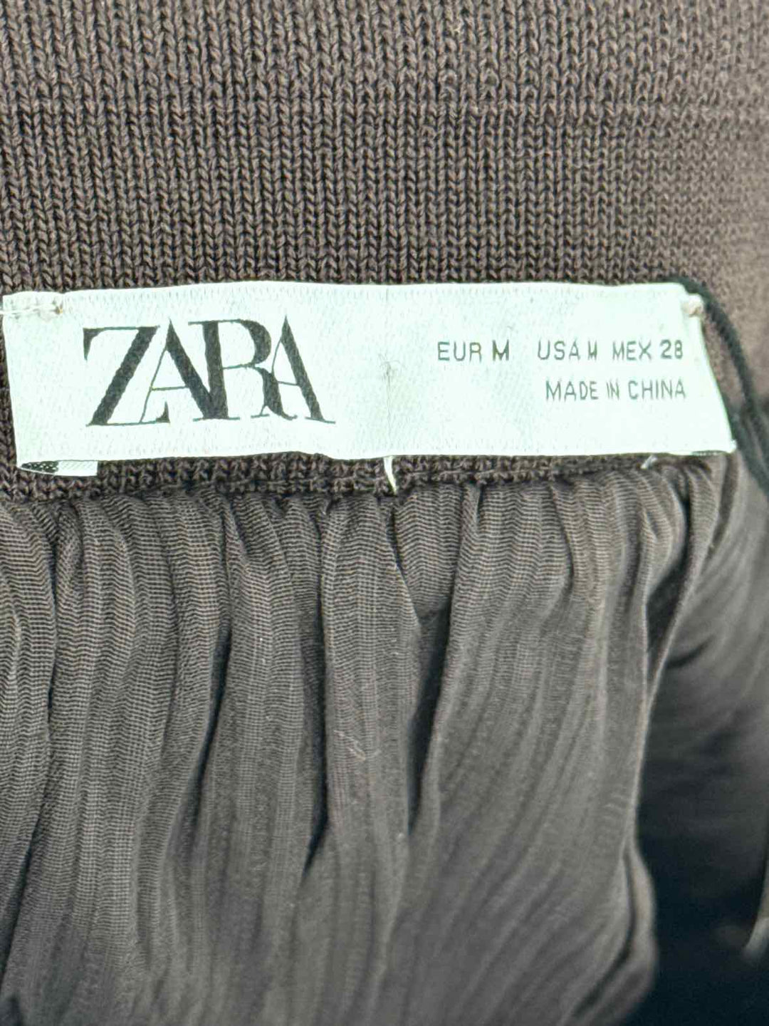 Size M ZARA Brown Skirt