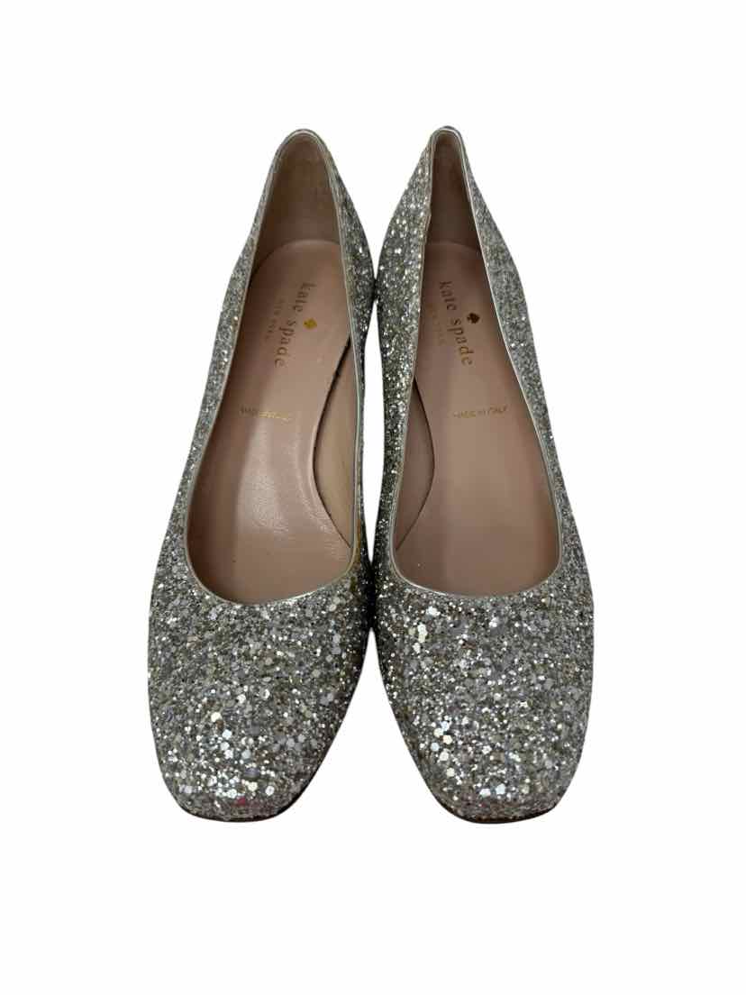 Shoe Size 6.5 Kate Spade Silver Pumps