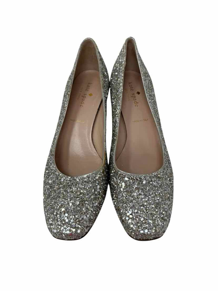 Shoe Size 6.5 Kate Spade Silver Pumps