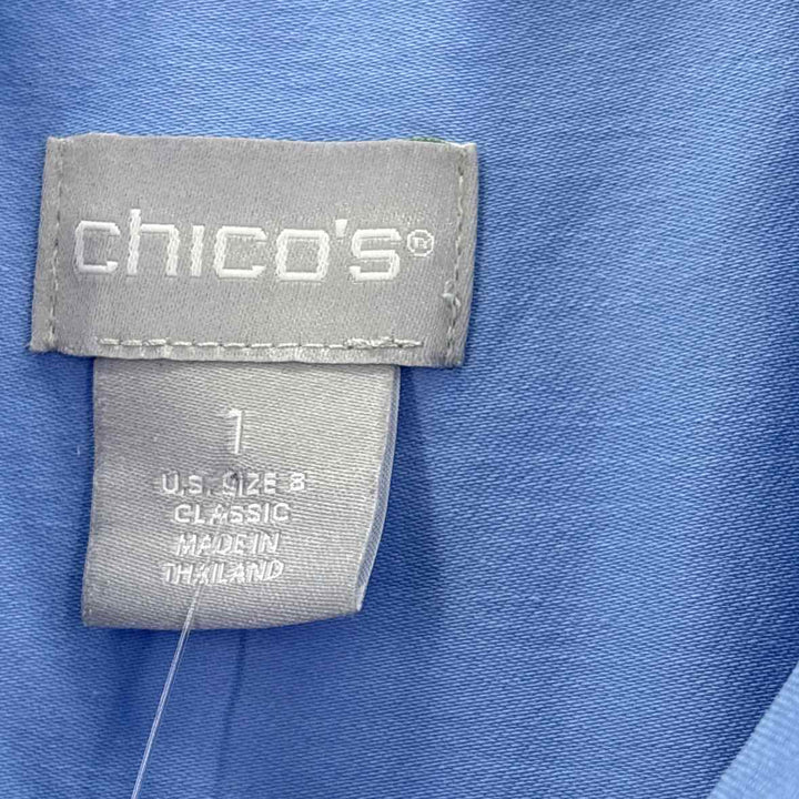 Size M Chico's Light Blue Skirt