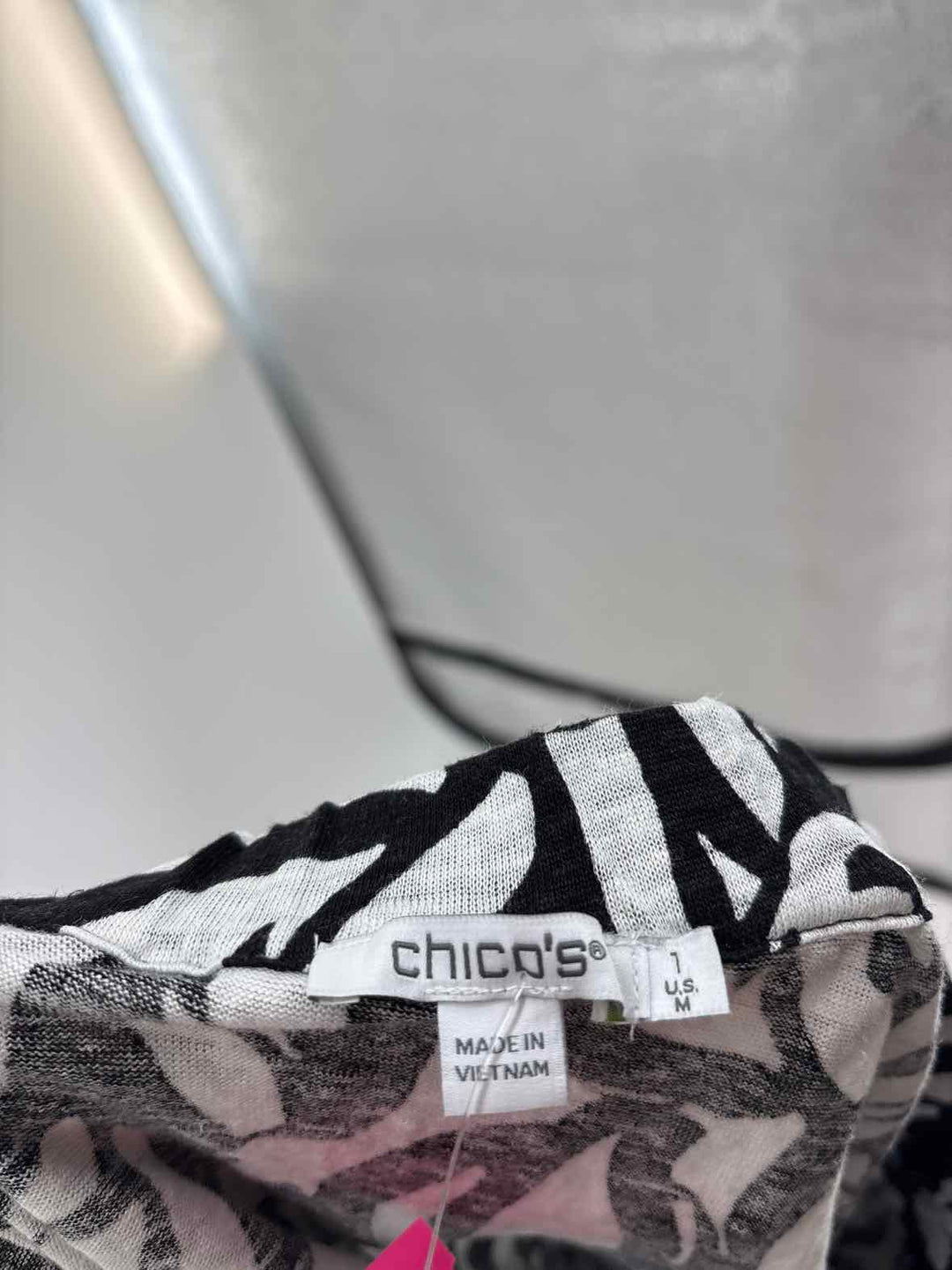 Size M Chico's Black Shirt