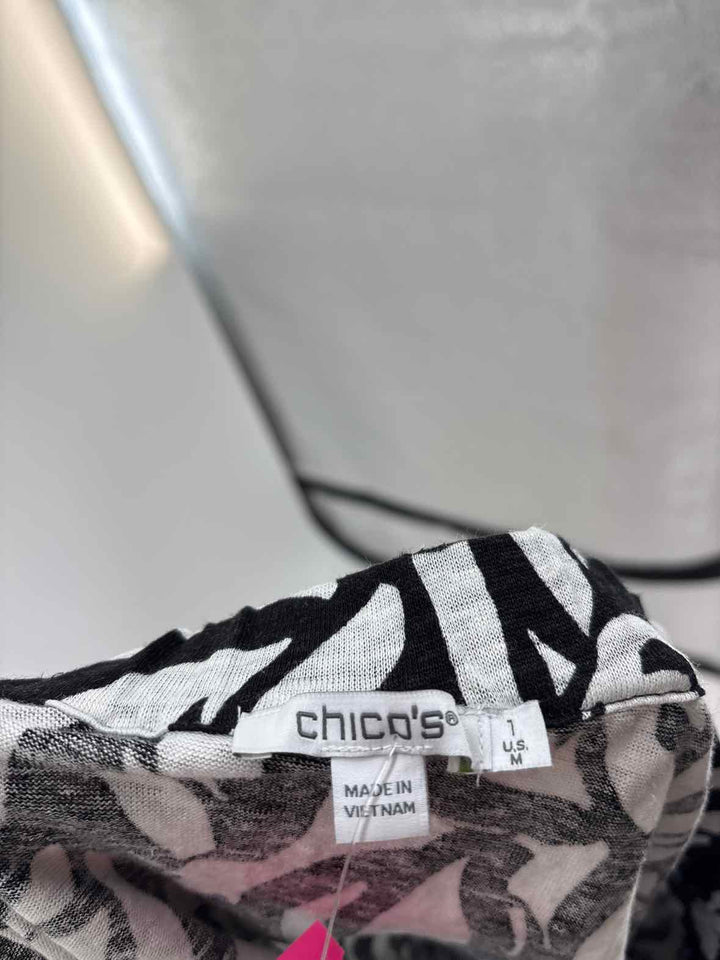 Size M Chico's Black Shirt
