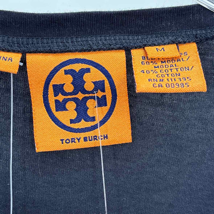 Size M Tory Burch Navy Shirt