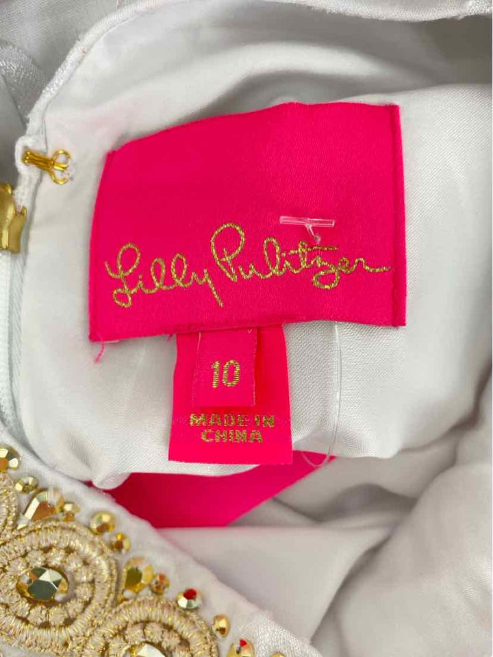 Size 10 Lilly Pulitzer White Dress
