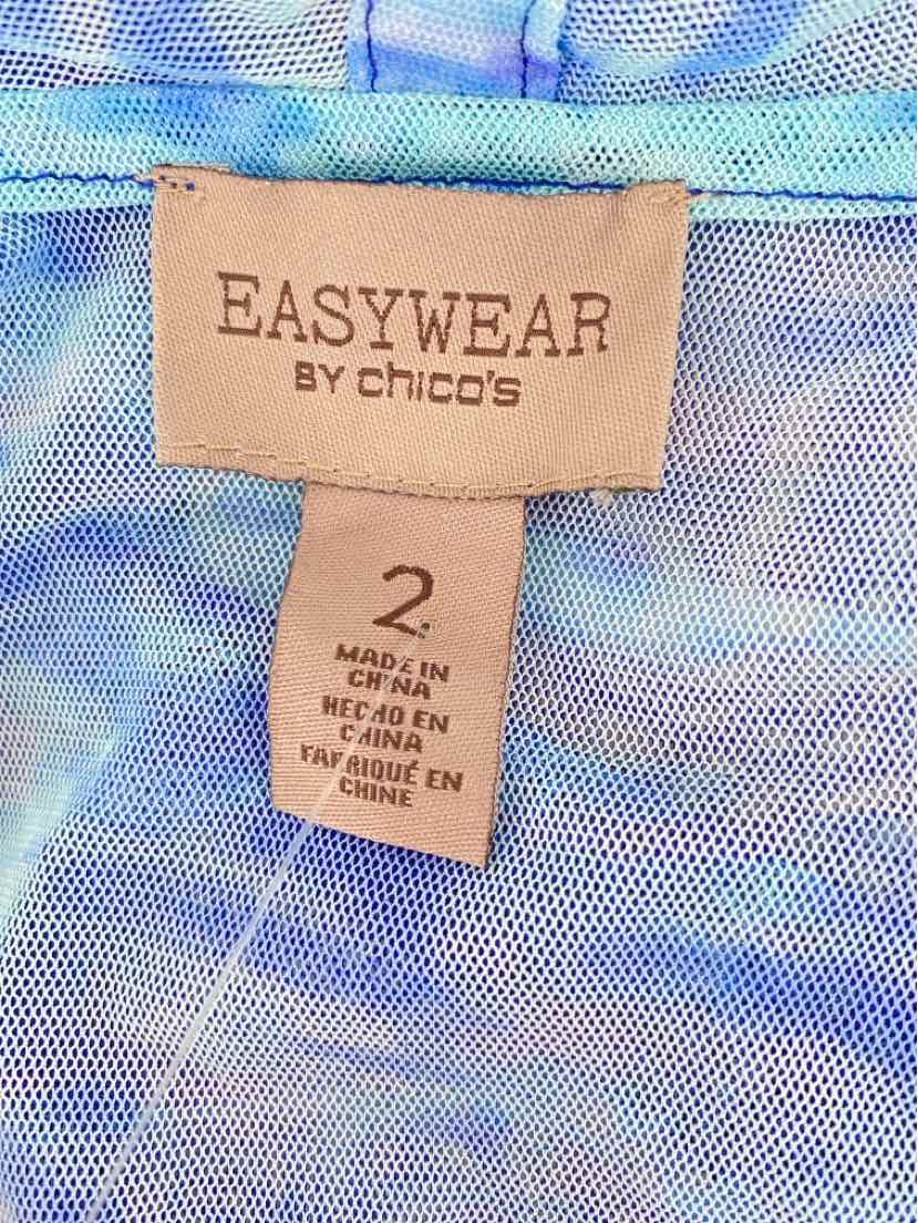 Size L Chico's Blue Shirt