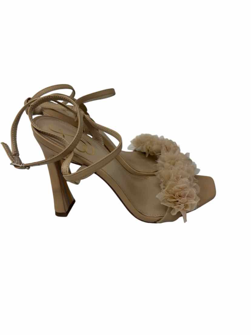 Shoe Size 7 Sam Edeleman Tan Leather Pumps