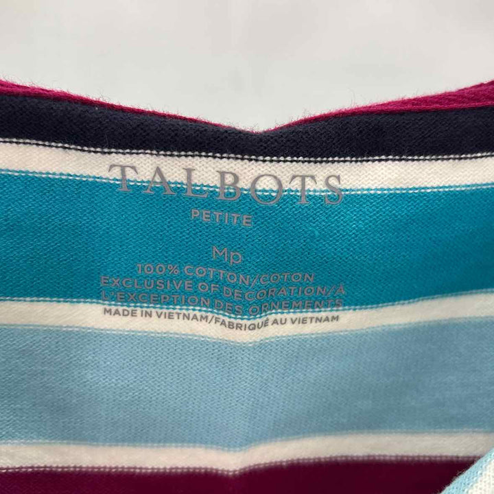 Size Petite Talbots Teal Shirt
