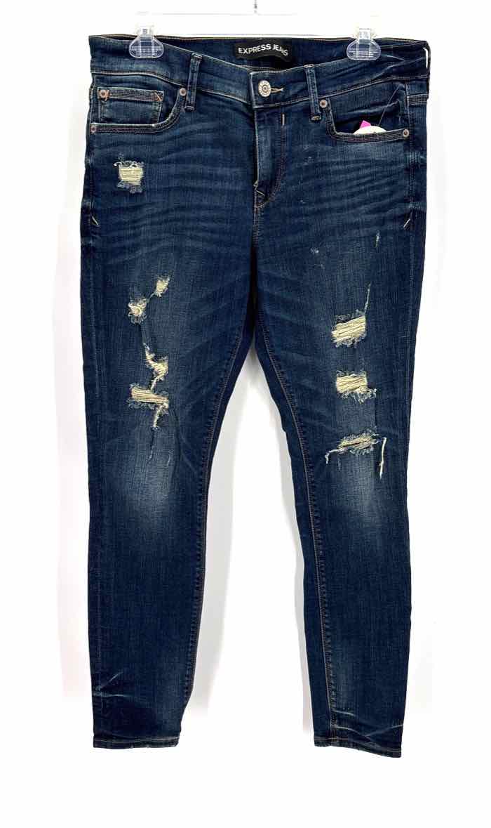 Size 8 EXPRESS Blue Denim Jeans