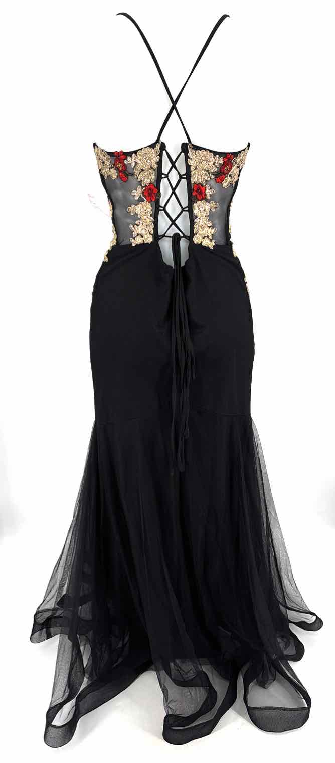 Size 13 Blondie Nites Black Dress