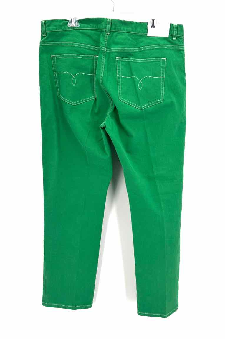 Size 16 RALPH LAUREN Green Denim Jeans