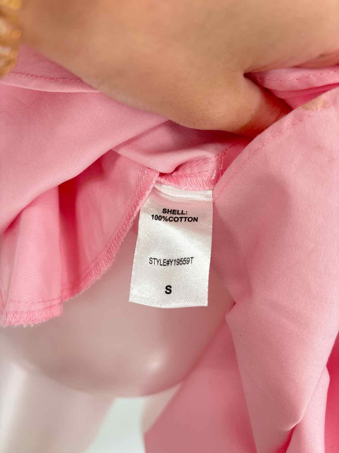 Size S POMANDER PLACE Pink Dress