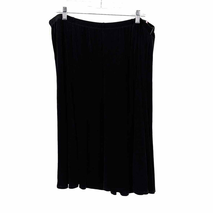 Size 1X SLINKY Black Skirt