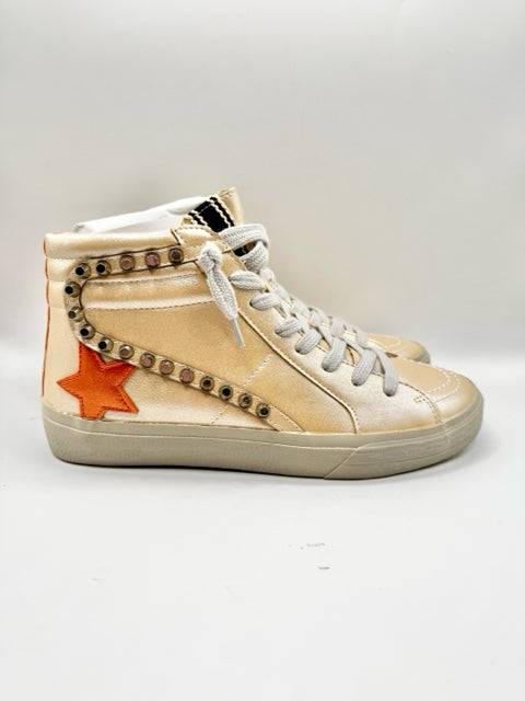 Shoe Size 7.5 Orange Sneakers