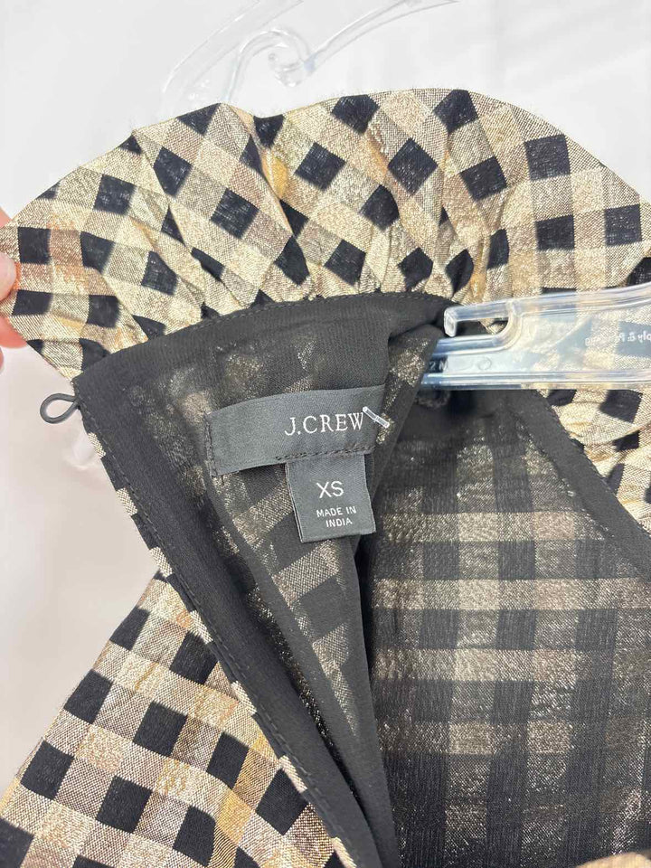 Size XS J Crew Gold Shirt