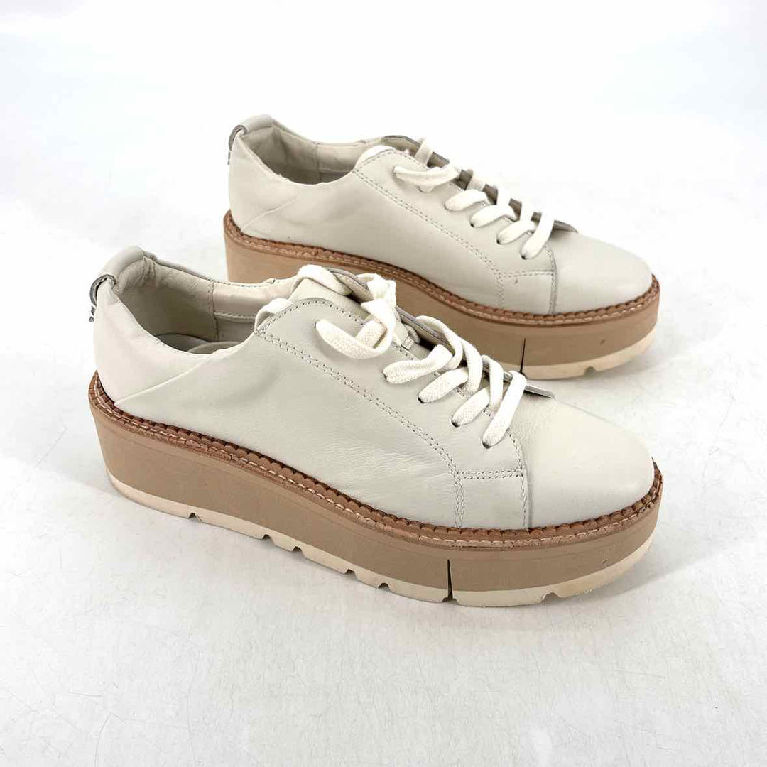 Shoe Size 8.5 Dolce Vita Ivory Leather Sneakers