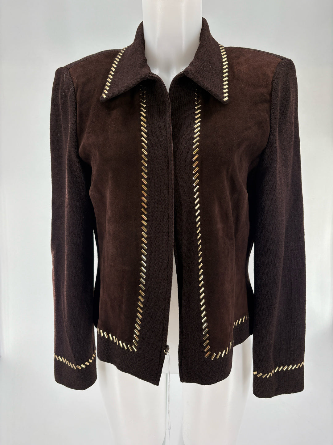 Size 10 ST JOHN Brown Jacket