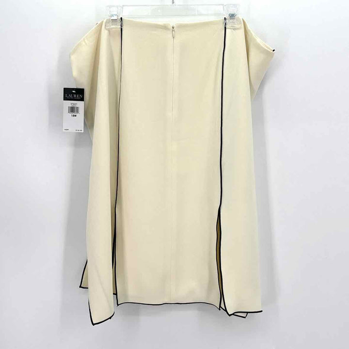 Size 18W RALPH LAUREN Ivory Skirt