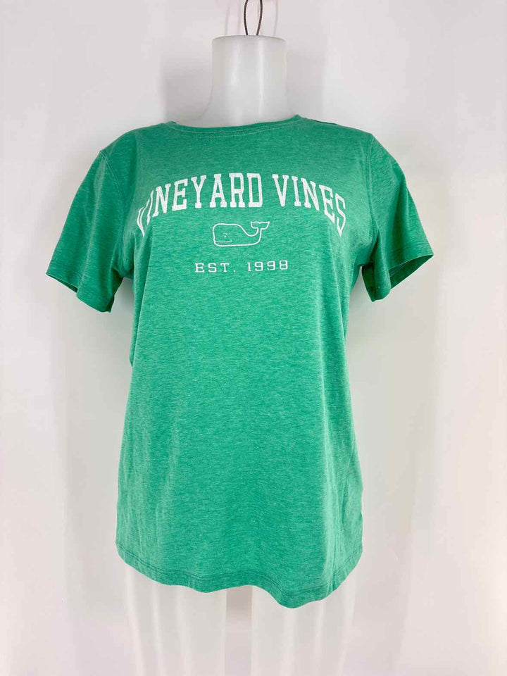 Size M Vineyard Vines Green Shirt