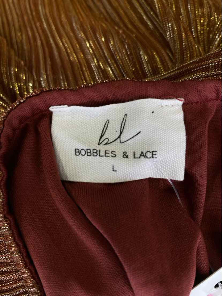 Size L Gold Dress