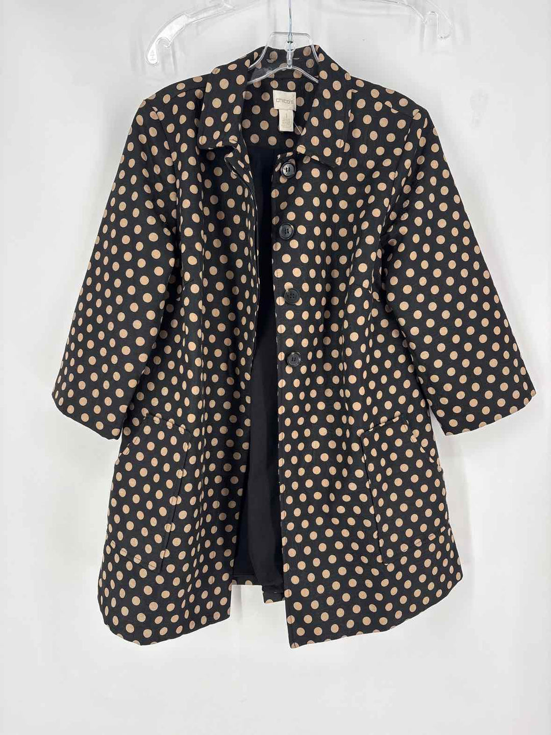 Size M Chico's Black Jacket