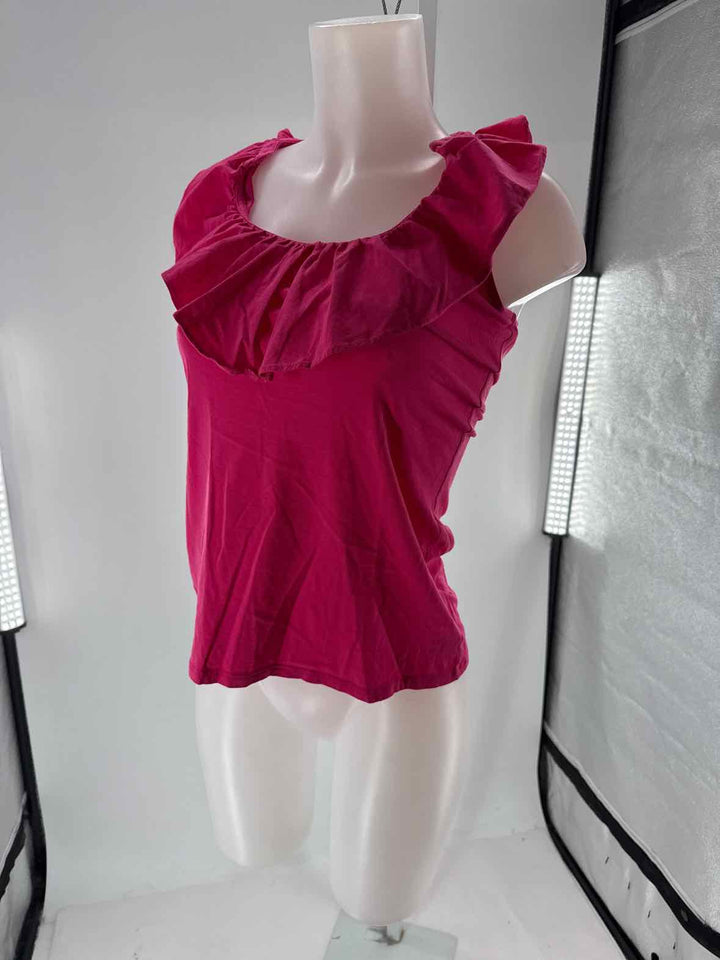 Size S Lilly Pulitzer Fuschia Cotton Shirt
