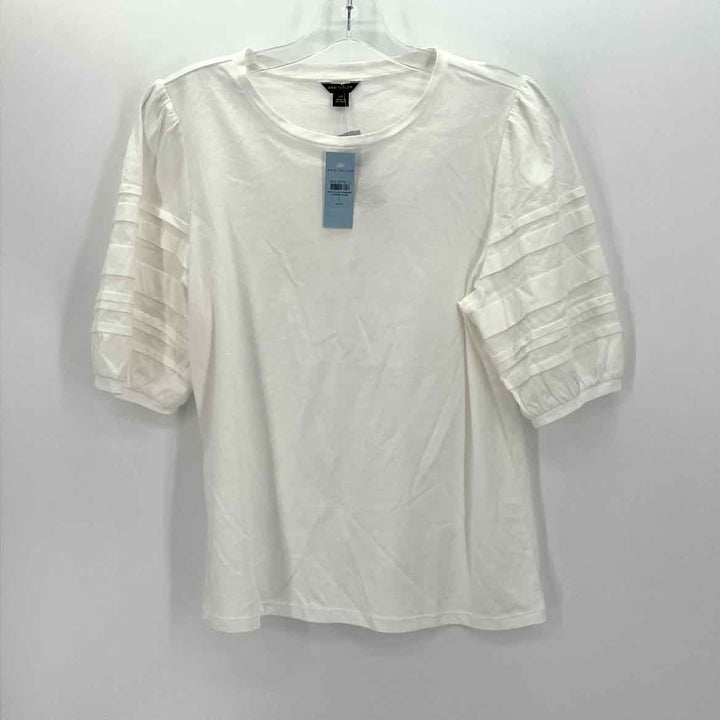 Size L Ann Taylor White Shirt