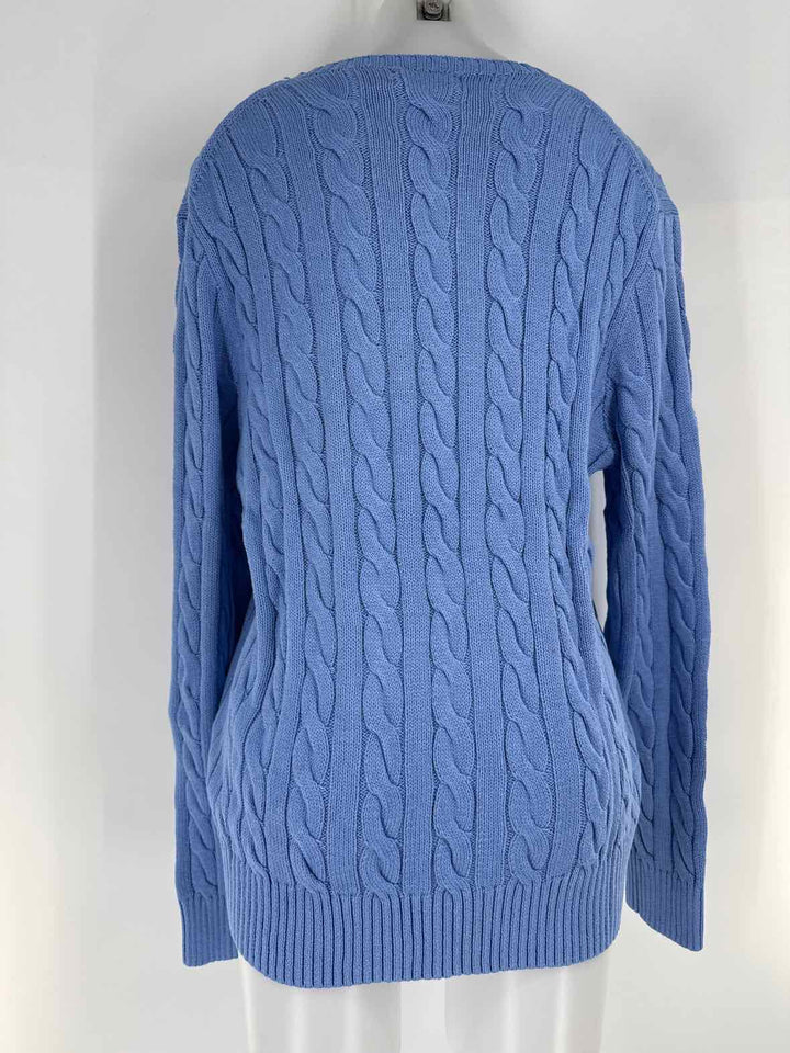 Size L RALPH LAUREN Blue Sweater