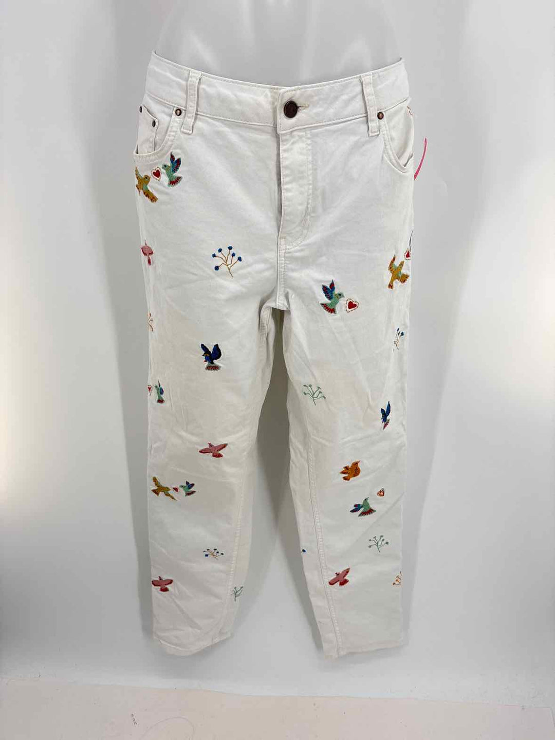 Size 12 Boden White Pants