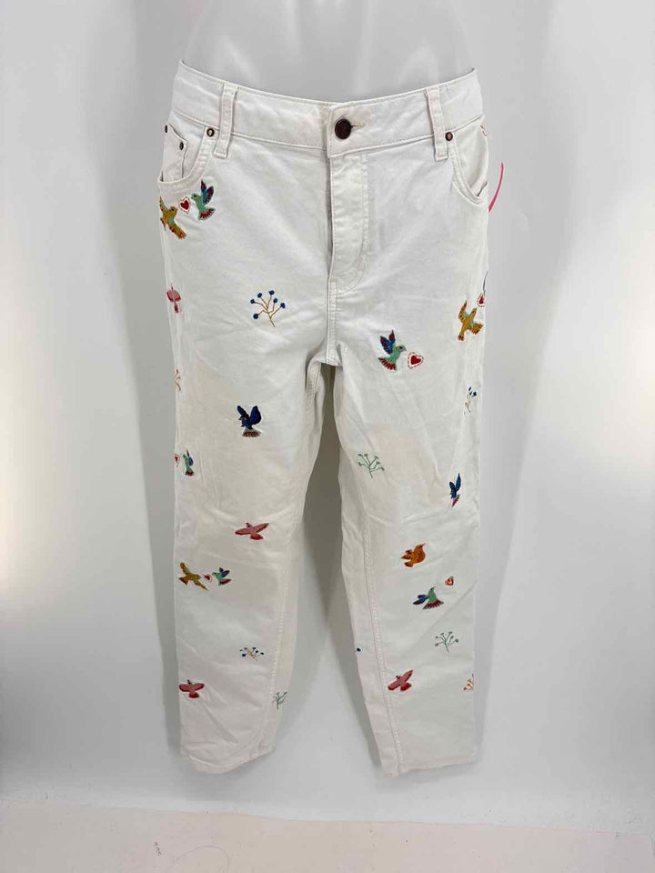 Size 12 Boden White Pants