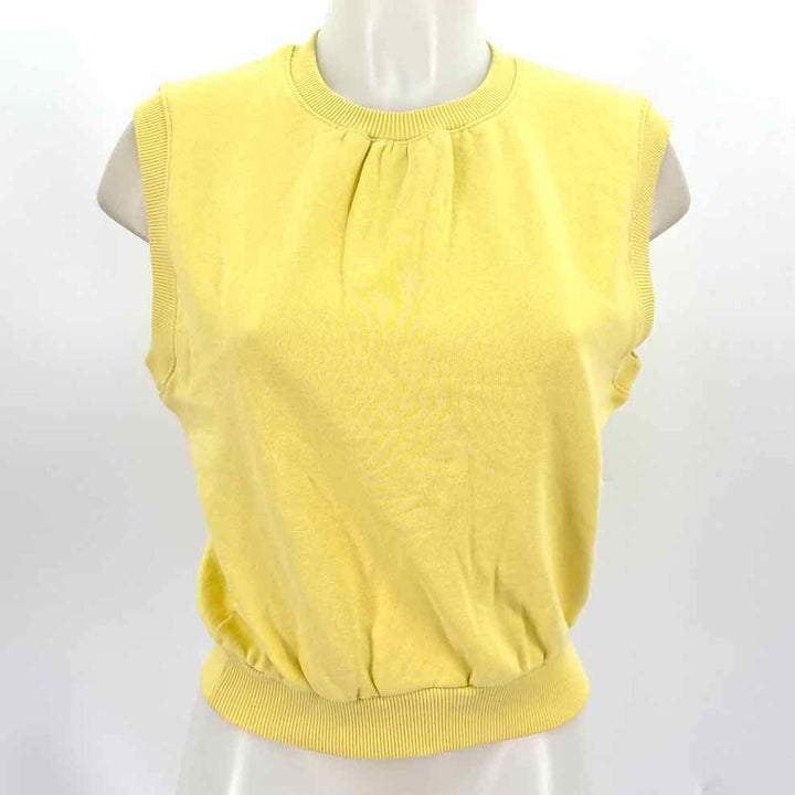 Size XS NATION Yellow Cotton Shirt