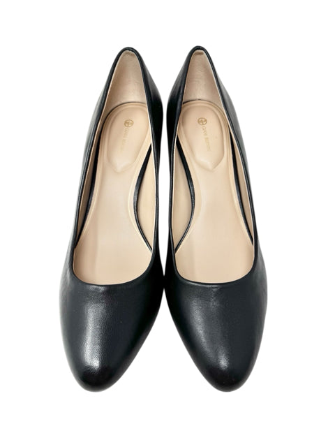 Shoe Size 9.5 Gianni Bini Black Leather Pumps