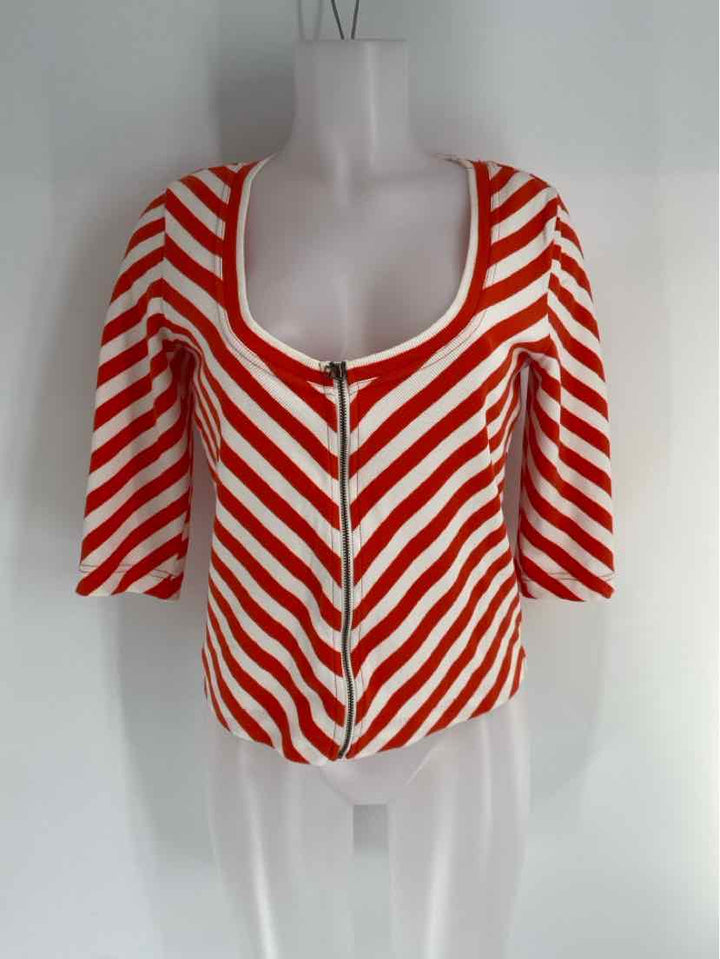 Size M MAEVE Orange Shirt